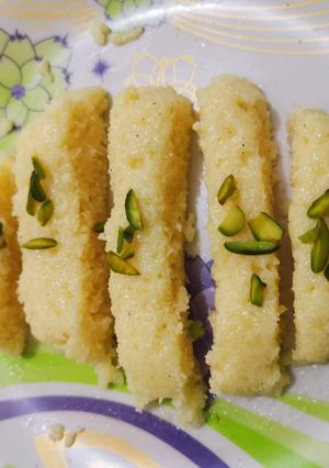 A picture of Milk cake.