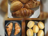 Airfryer (Heißluftfritteuse) - fagyasztott péksütemények