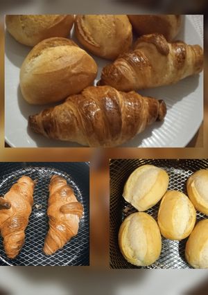 Airfryer (Heißluftfritteuse) - fagyasztott péksütemények recept fotója