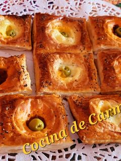 Una foto de Aperitivos de hojaldre fáciles