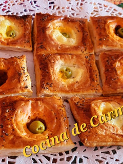 Una foto de Aperitivos de hojaldre fáciles