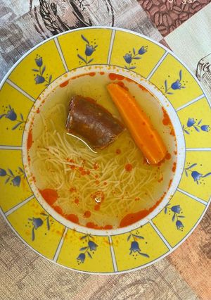 Kolbász leves recept fotója