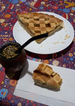 Una foto de Pasta Frola de Dulce de Batata 😋 Riquísima