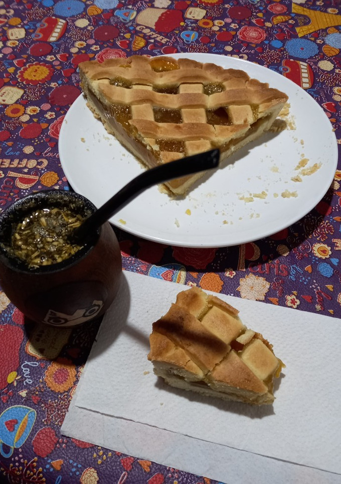Una foto de Pasta Frola de Dulce de Batata 😋 Riquísima