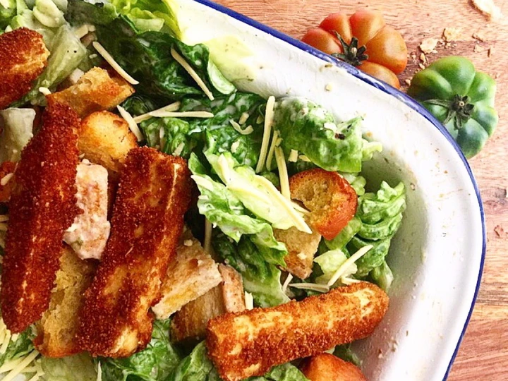 Easy Way Make Vegetarian Caesar Salad the So Delicious Perfect