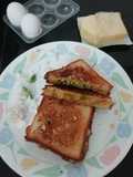 வெஜ் சீஸ் ப்ரெட் டோஸ்ட்(veg cheese bread toast recipe in tamil)