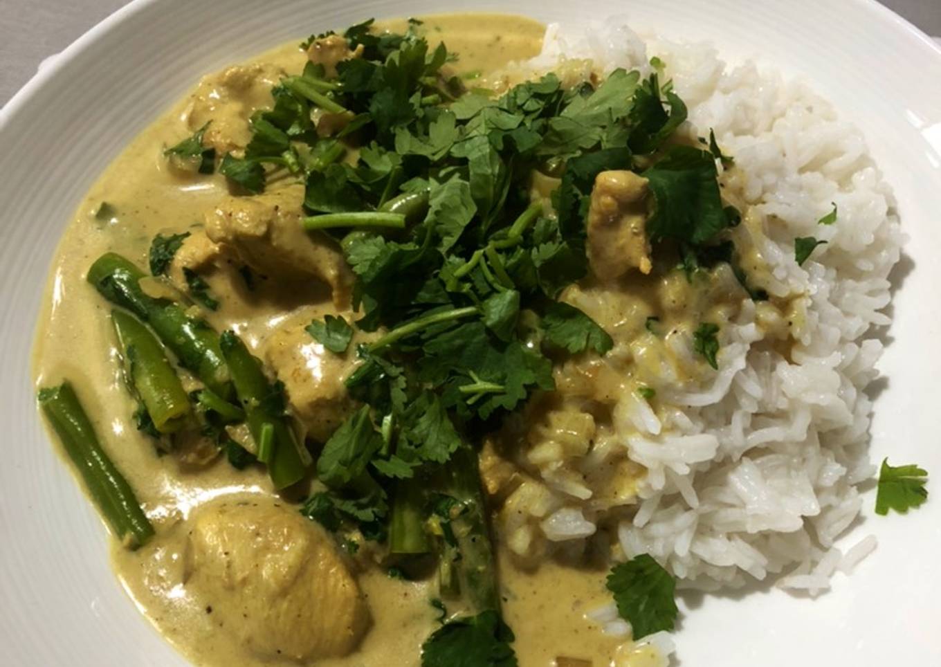 Coronation chicken curry