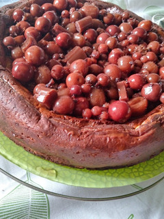Una foto de Cheesecake de frutos rojos