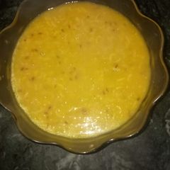 A picture of Moong daal khichdi.