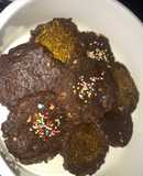 No bake Cocoa powder and oats cookies