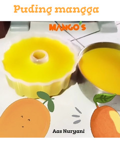 Foto resep Puding mangga manis asem