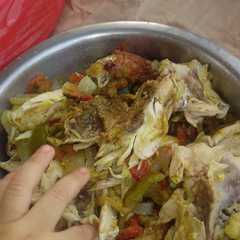 دجاج 🐔 محمر على الجمر بنين بزاف وطعم هايل 🥰-レシピのメイン写真