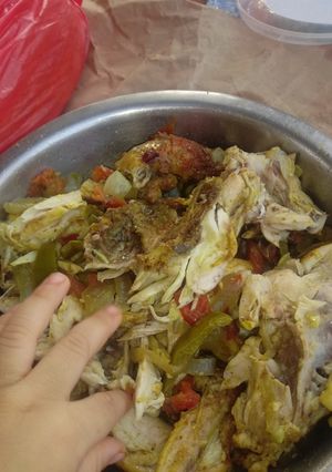 صورة لوصفة دجاج 🐔 محمر على الجمر بنين بزاف وطعم هايل 🥰