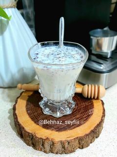عکسی از دستور نوشیدنی شیر و نشاسته و چهار تخم
