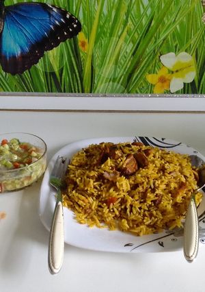 عکسی از دستور دمپختک سیری باگوشت و چربی گوسفندی