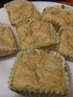 Una foto de Muffins de coliflor y queso