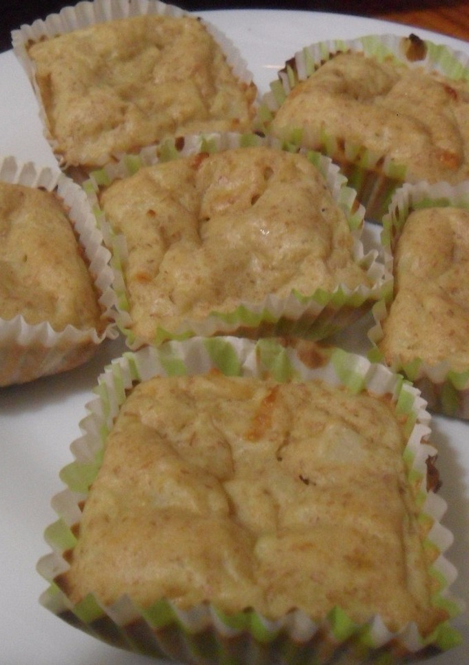 Una foto de Muffins de coliflor y queso