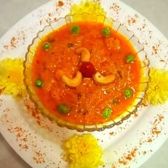 A picture of Haldi ki Sabzi.
