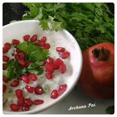 A picture of Pomegranate salad.