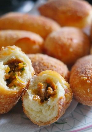 Foto resep Roti goreng isi (no mixer)