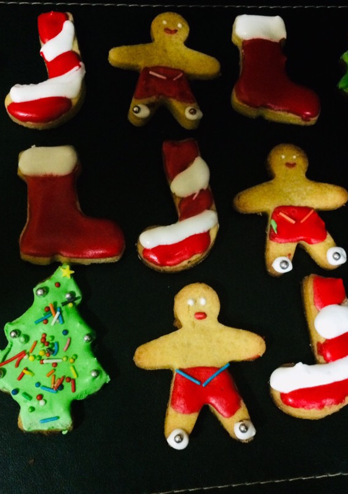 Una foto de Galletas de mantequilla navideñas 🎅🏻