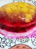 Colorful Fruit Panna Cotta
