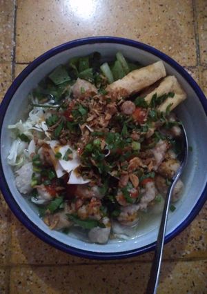 Foto resep Bakso kerikil dari ayam sampai bosen