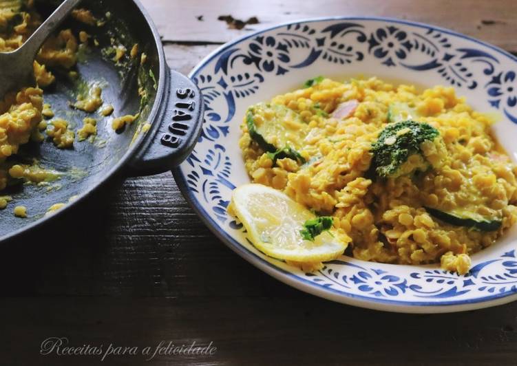 Caril De Lentilhas Com Legumes Receita Por Mariana Teixeira