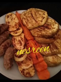 صورة لوصفة خضار مشوي للدايت