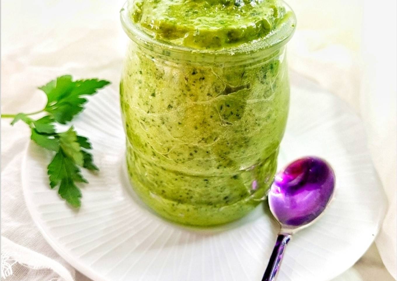 Aderezo de cilantro y aguacate