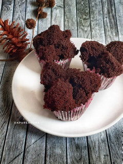 Foto resep Brownies Mekar Tepung Beras (eggless)