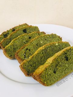 Hình của món Bánh Matcha Yến Mạch.