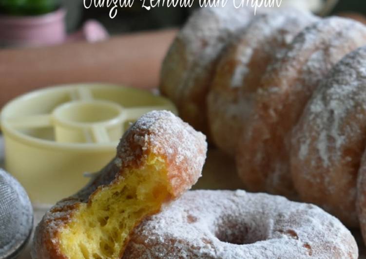 PUMPKIN DONUTS (Sangat Lembut dan Empuk)