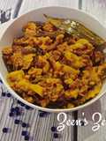 Zucchini and Pumpkin Badi Curry