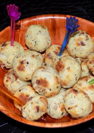 Una foto de Mini croquetas de pollo ya cocido (que sobro)