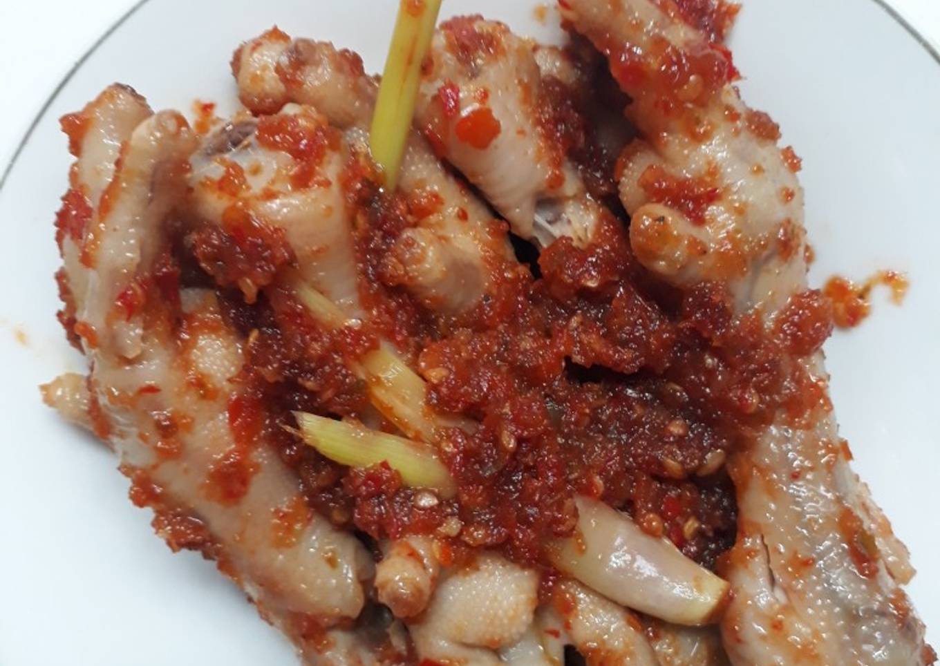 Sambal Ceker Sereh