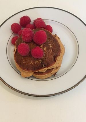Une photo de Pancakes à la patate douce