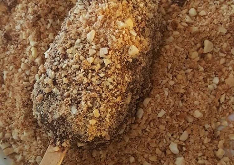 Gelato croccante al cioccolato