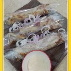 A picture of B B Q Beef Rolls.