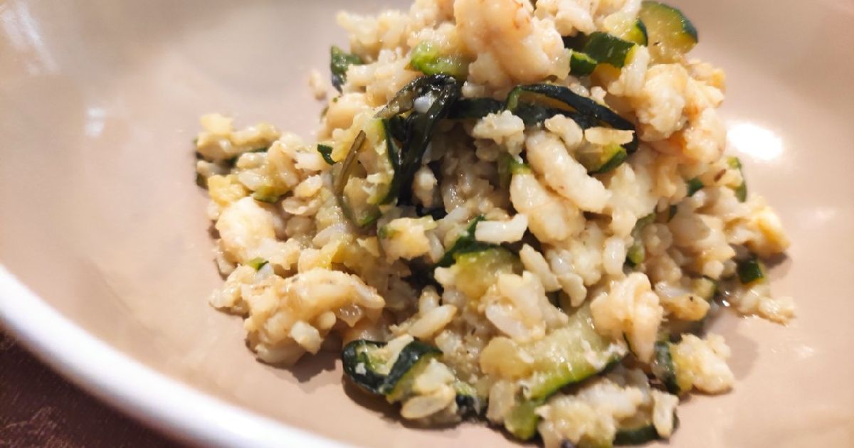 Ricetta Risotto Con Zucchine E Gamberetti di Enza - Cookpad