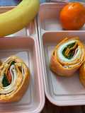 Buffalo chicken pinwheels