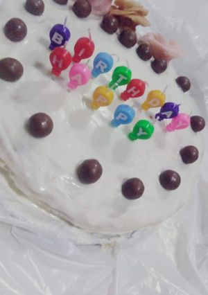 صورة لوصفة كيك البرتقال بالكريمة والمالتيزر😋✨