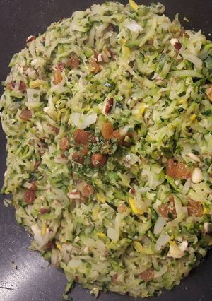 Une photo de Courgettes râpées à l'orientale