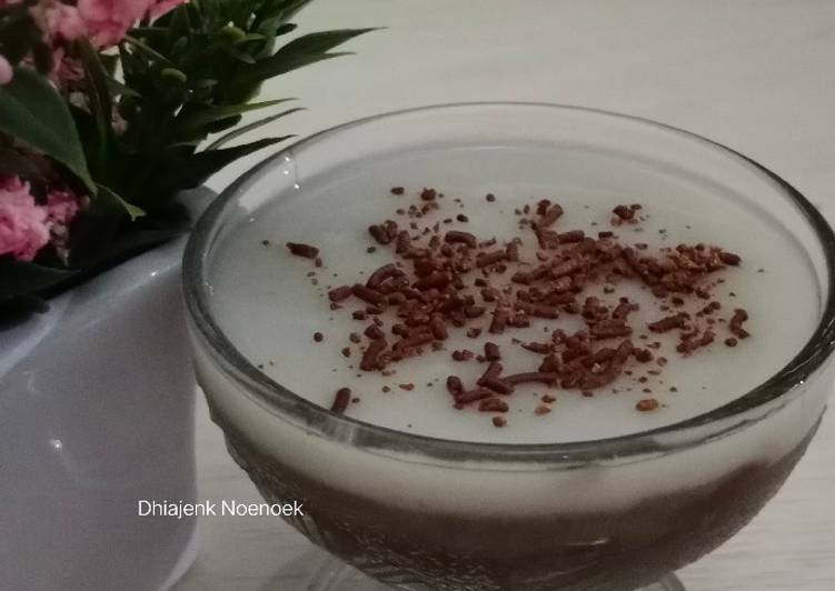 Puding Coklat vla