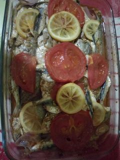 صورة لوصفة سمك في الفرن 🐟🐟🐟
