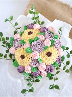 Foto resep Muffin Bouquet with Buttercream Flower