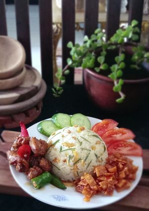 Foto resep Nasi Goreng Daun Jeruk