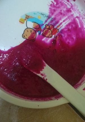 Foto resep Pure buah naga milna
