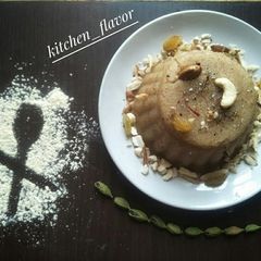 A picture of Rava halwa.