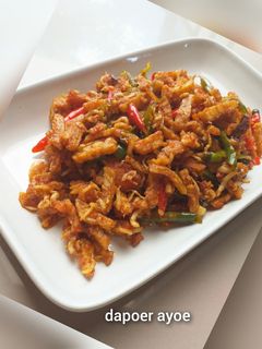 Foto resep Oseng tempe teri nasi